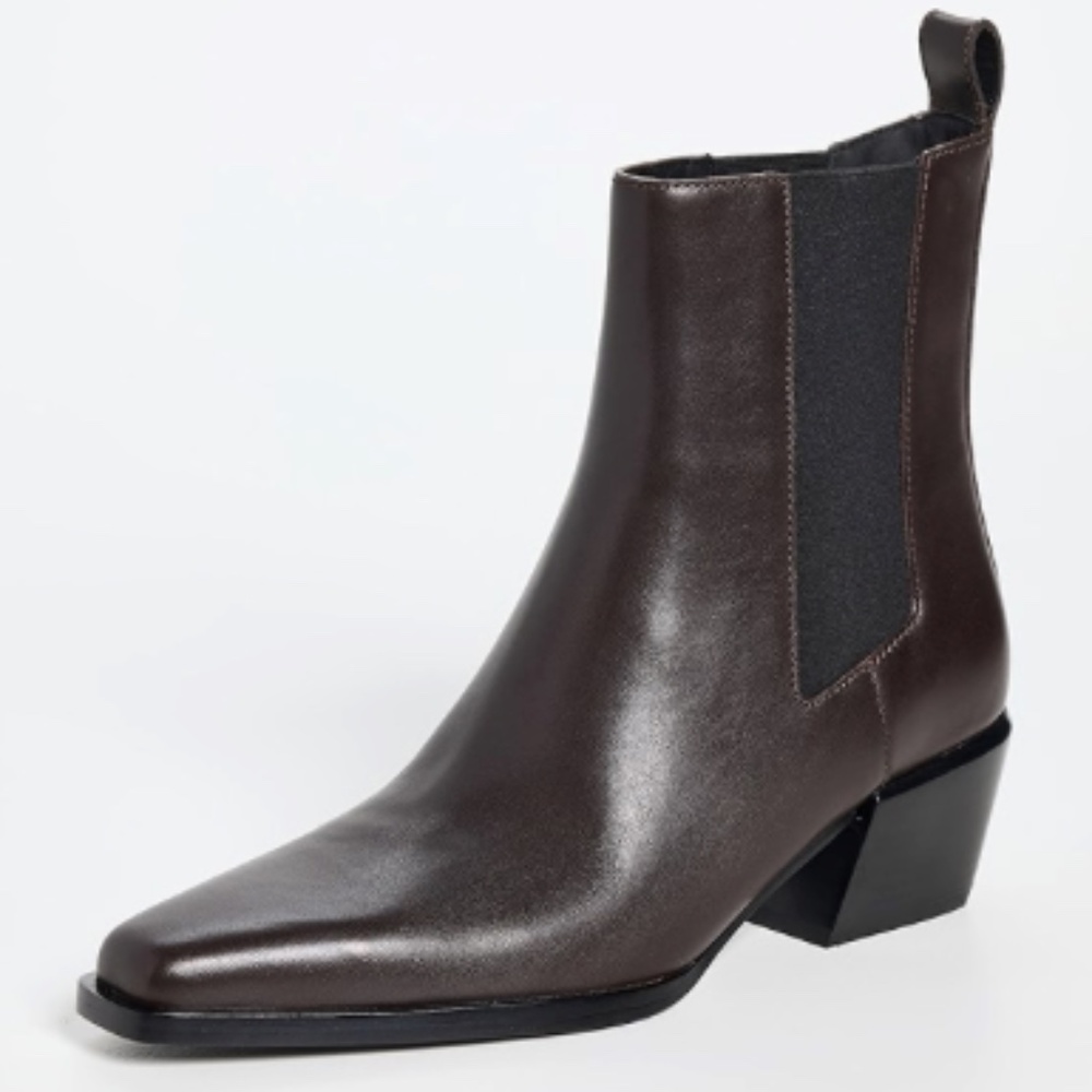 NWT Rag & Bone Joni Chelsea Boots - Espresso Brown, EU 40, US 10